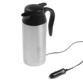 Электрочайник автомобильный 750 мл, 12 в, 130 вт