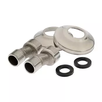 Эксцентрики для смесителя zein, отражатели, нерж. сталь, с прокладками, набор 2 шт.