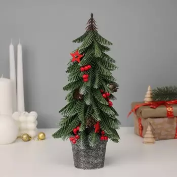 Искусственная елка литая настольная