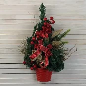 Искусственная елка настенная