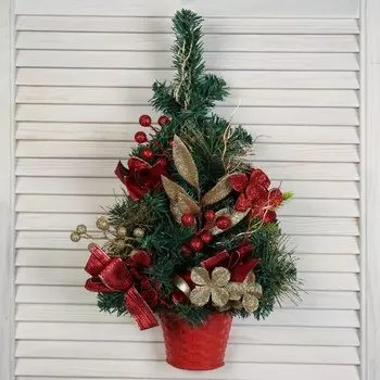 Искусственная елка настенная