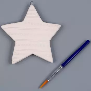 Ёлочная игрушка под раскраску