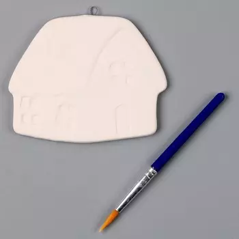 Ёлочная игрушка под раскраску