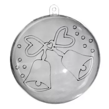 Ёлочное украшение под раскраску