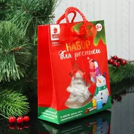 Ёлочное украшение под раскраску