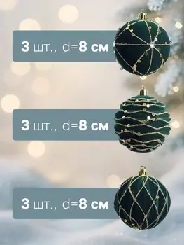 Ёлочные шары новогодние