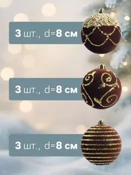 Ёлочные шары новогодние