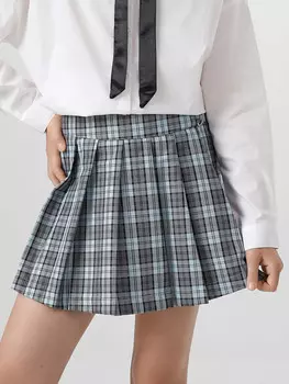 Юбка для девочек серая