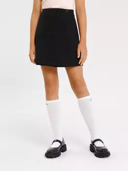 Юбка для девочек в черном цвете