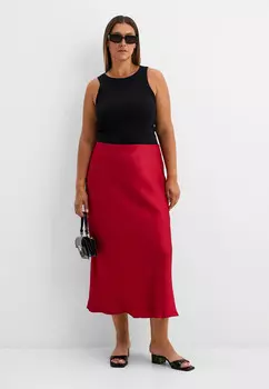 Юбка из атласа