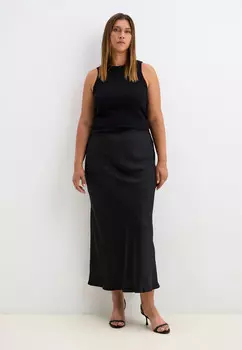 Юбка из атласа