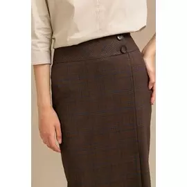 Юбка с декоративными пуговицами