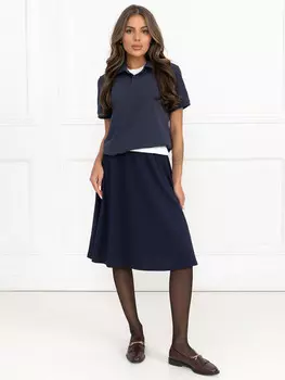 Юбка солнце на резинке