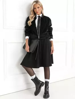 Юбка солнце на резинке