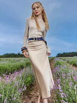 Юбка женская бежевая