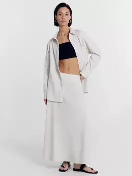 Юбка женская в светло-бежевом цвете