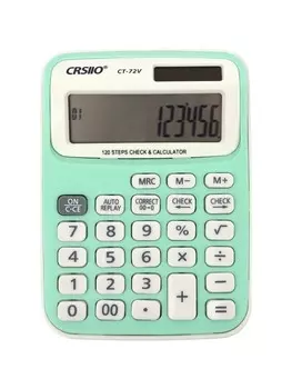 Калькулятор настольный 12-разрядный ct-72v, зеленый