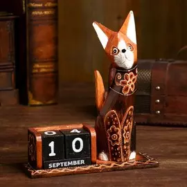 Календарь настольный дерево