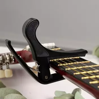 Каподастр для гитары music life черный