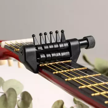 Каподастр для гитары music life, регулируемый