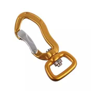 Карабин с защелкой и вертлюгом