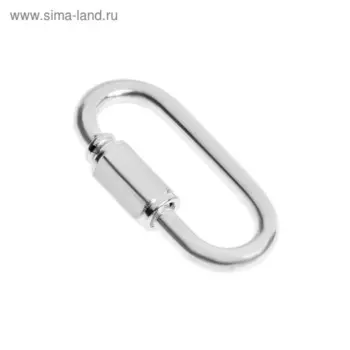 Карабин винтовой тундра krep, м3, оцинкованный, 1 шт.