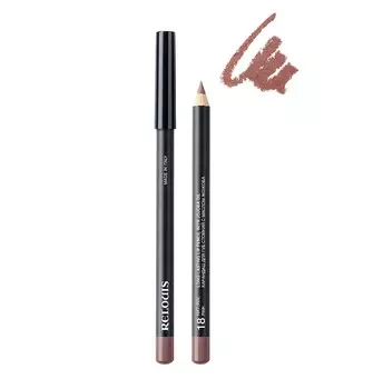 Карандаш для губ стойкий с маслом жожоба тон 18 natural pink Италия RELOUIS
