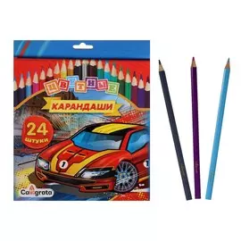 Карандаши 24 цвета