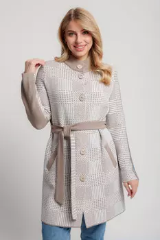 Кардиган кофейный