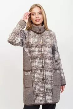 Кардиган кофейный