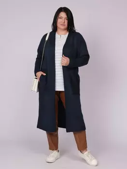 Кардиган вязаный длинный оверсайз