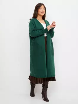 Кардиган вязаный длинный оверсайз