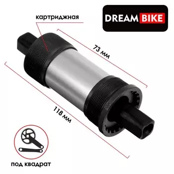 Каретка dream bike, 73x118 мм, 1.37