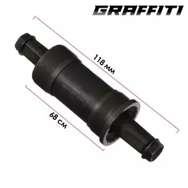 Каретка dream bike, для велосипеда, картридж, 68118 мм