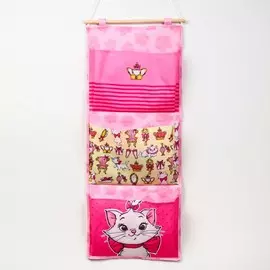 Кармашки вертикальные настенные 31х70 см, коты аристократы