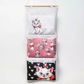 Кармашки вертикальные настенные, коты аристократы