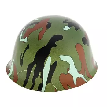 Карнавальная пластиковая каска