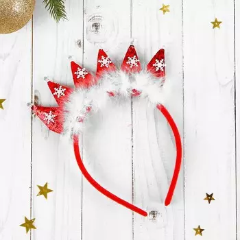 Ободок новогодний карнавальный