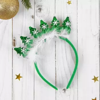 Ободок новогодний карнавальный