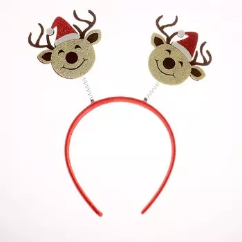 Ободок новогодний карнавальный