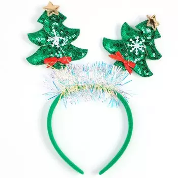 Ободок новогодний карнавальный