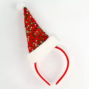 Карнавальный ободок новогодний для волос детский