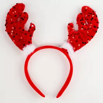 Ободок новогодний карнавальный