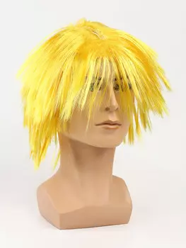 Карнавальный парик, цвет желтый
