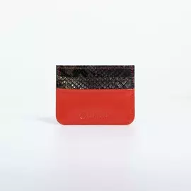 Картхолдер, цвет алый