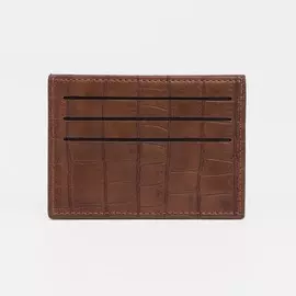 Картхолдер, цвет коричневый