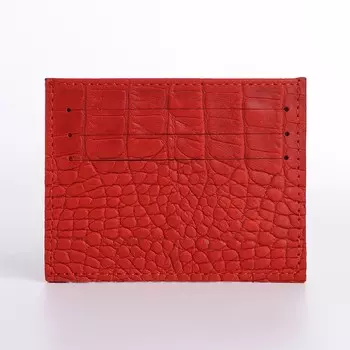 Картхолдер, цвет красный