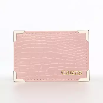 Картхолдер, цвет розовый