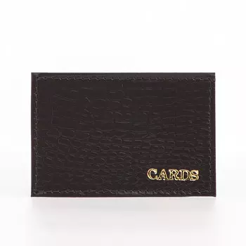 Картхолдер, цвет серый