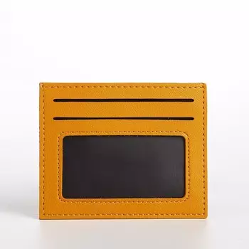 Картхолдер, цвет желтый